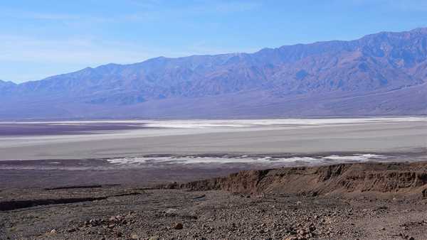 A view of Death Valley, California